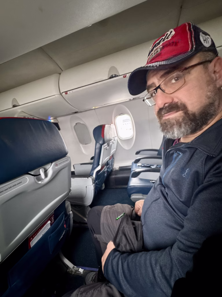 Delta Comfort seats on the CRJ-900