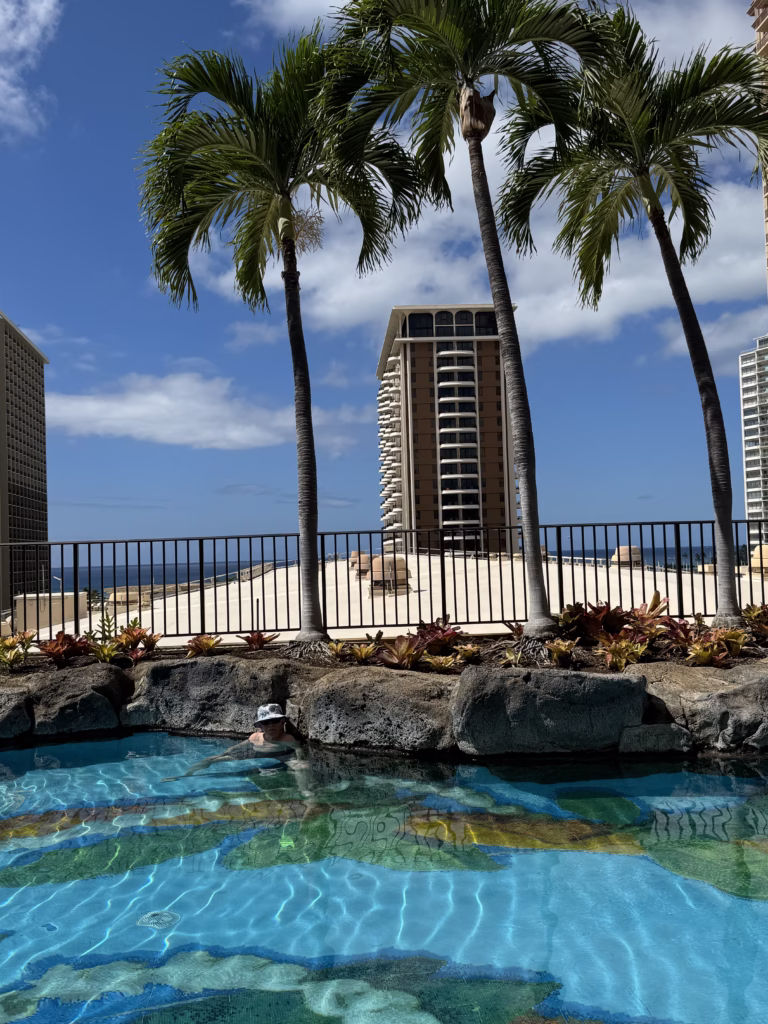 Hilton adults only pool