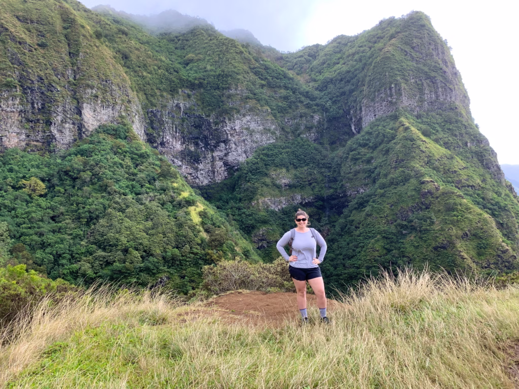 Mountain views at Kolekole Trail