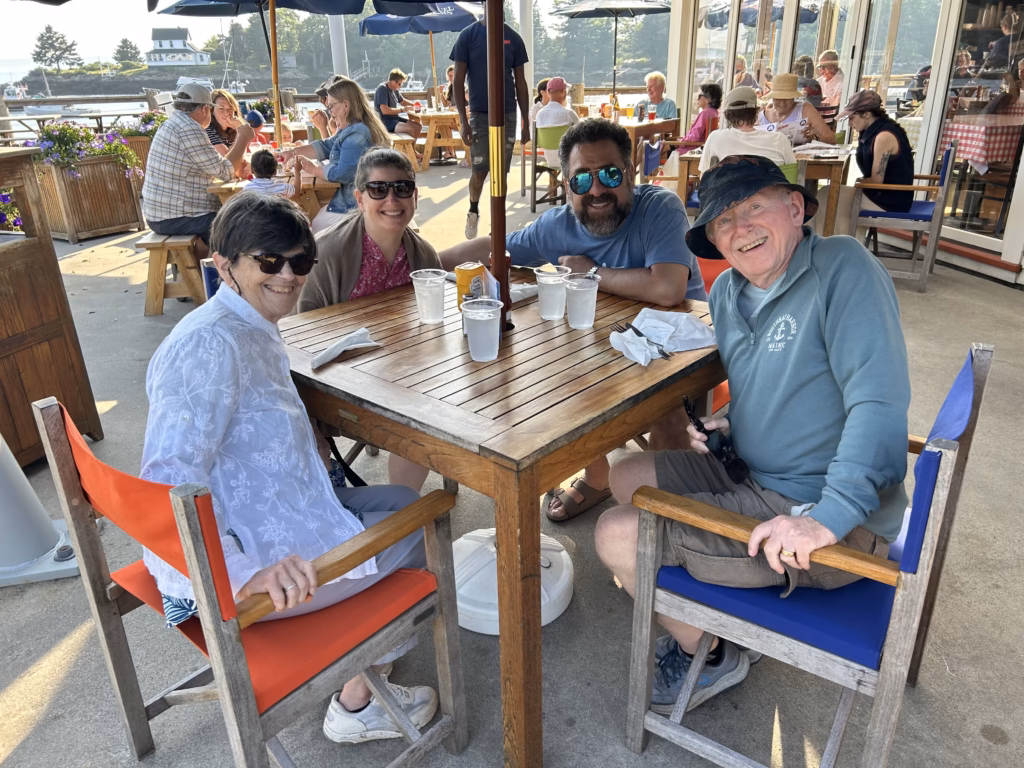 Dinner at Cozys dockside