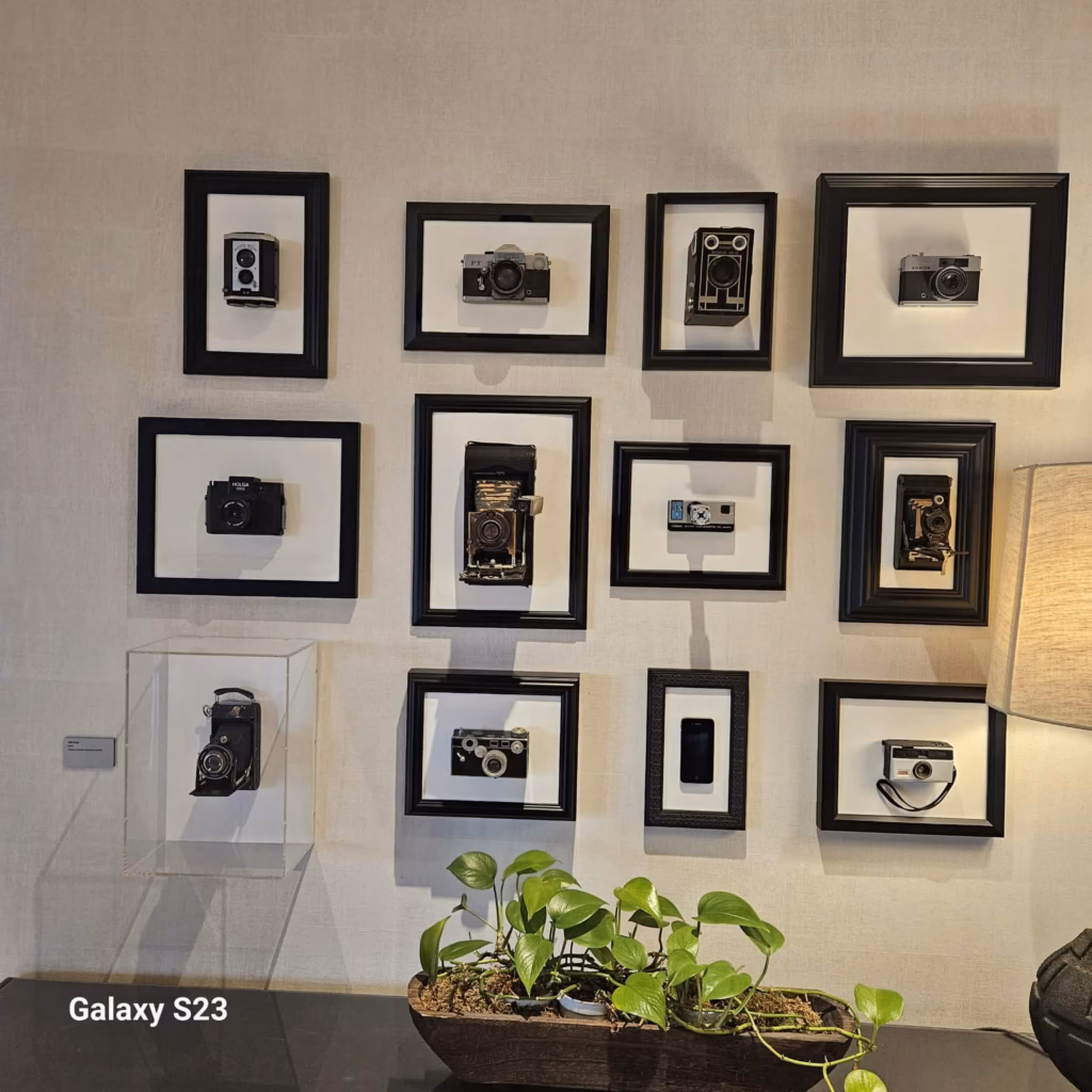 Camera art installation at Viceroy Santa Monica