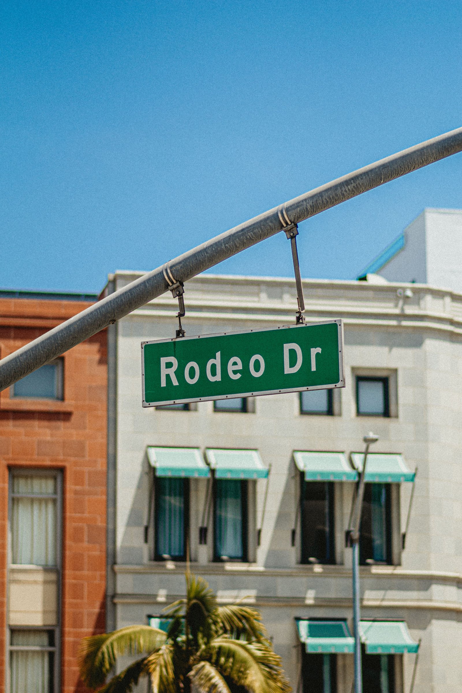 Street sign on Rodeo drive