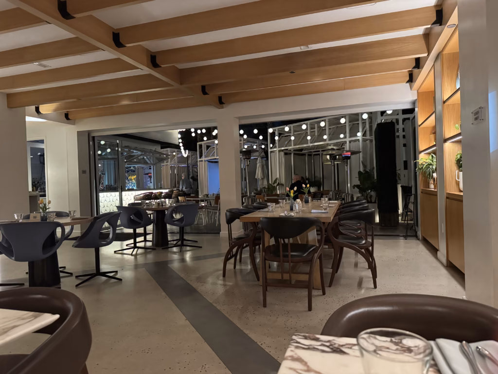 Sugar Palm dining room Viceroy Santa Monica